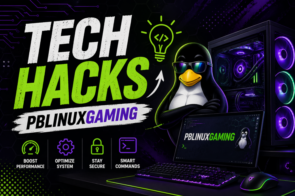 Tech Hacks PBLinuxGaming